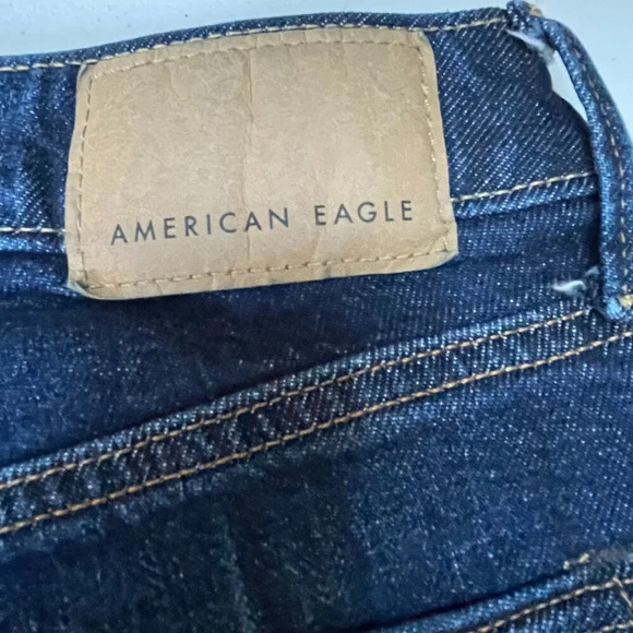 American Eagle Men's Flex Slim Straight Leg Dark Wash Mid Rise Jeans 26X28 NWOT - Picture 7 of 11